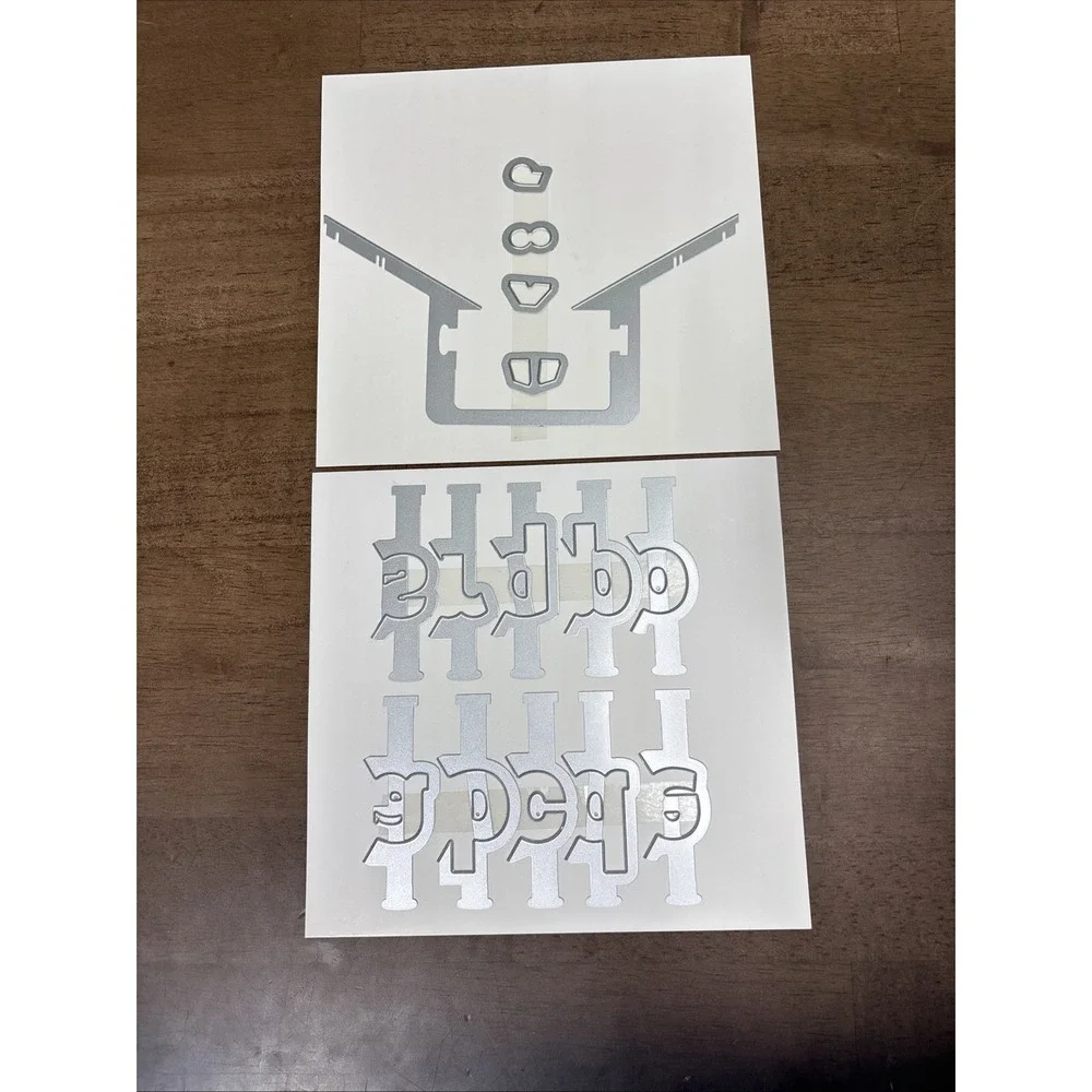 Stampin' Up! Lined Alphabet Stamps & Layering Alphabet Dies